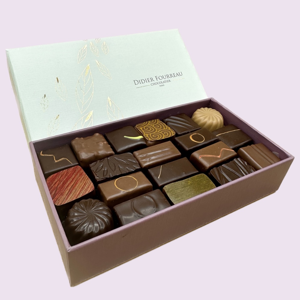 Boite chocolat cadeau Noël T4